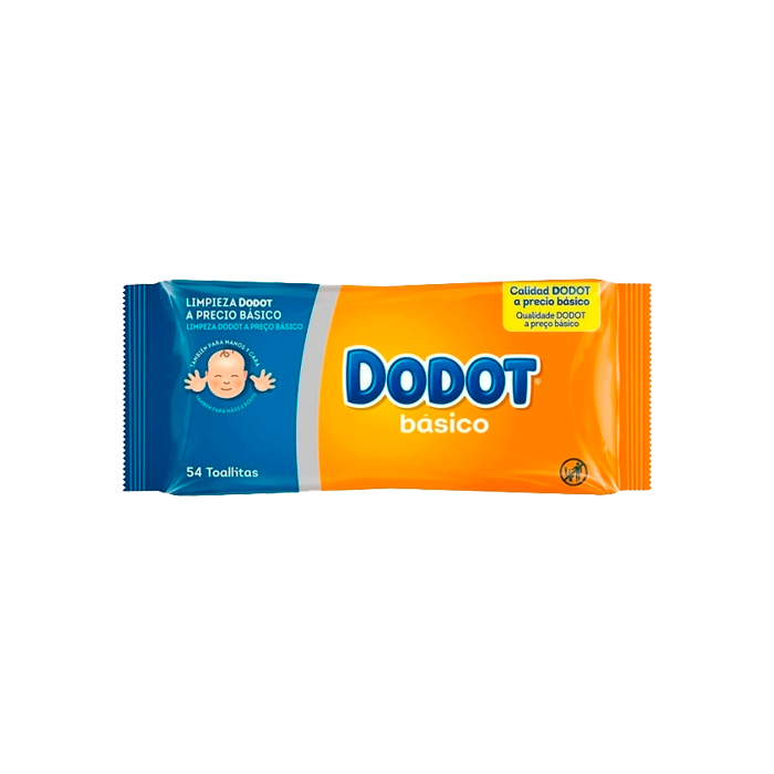 Toallitas Dodot Básico 54 Uds-Distribución Mayorista
