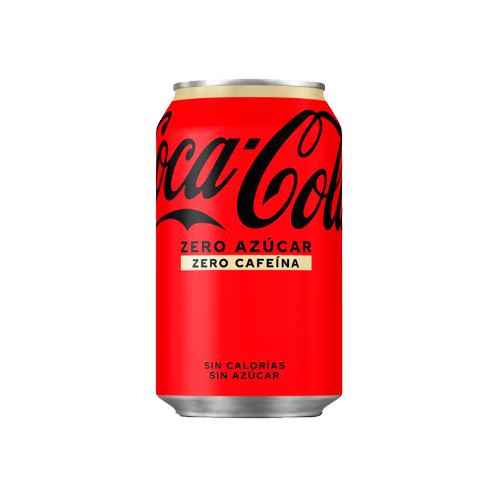 Coca-cola Zero ohne Koffein 330ml-Distribución Mayorista