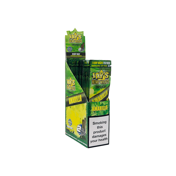 Papel Jay´s Hemp Wraps Amarillo-Distribución Mayorista