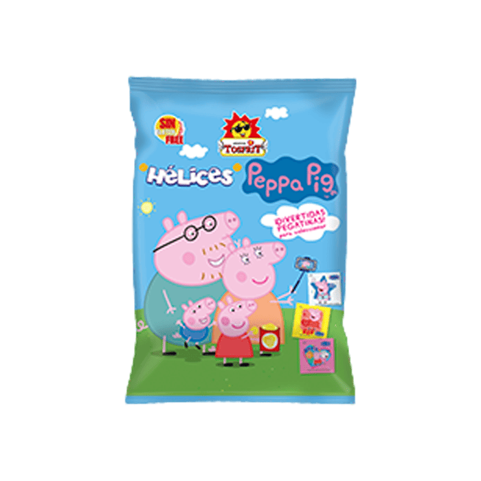 Hélices Peppa Pig 22g Tosfrit-Distribución Mayorista