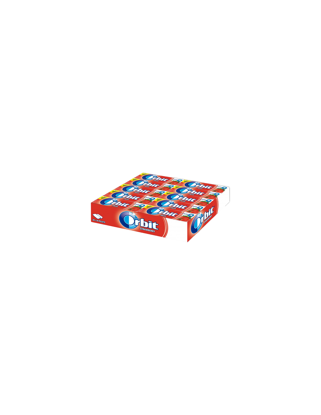 Orbit Dragee Strawberry 14g Importation - Distribución Mayorista