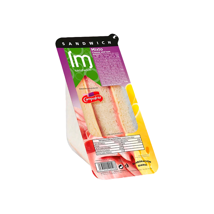 Sandwich Mixto 135g - Distribución Mayorista