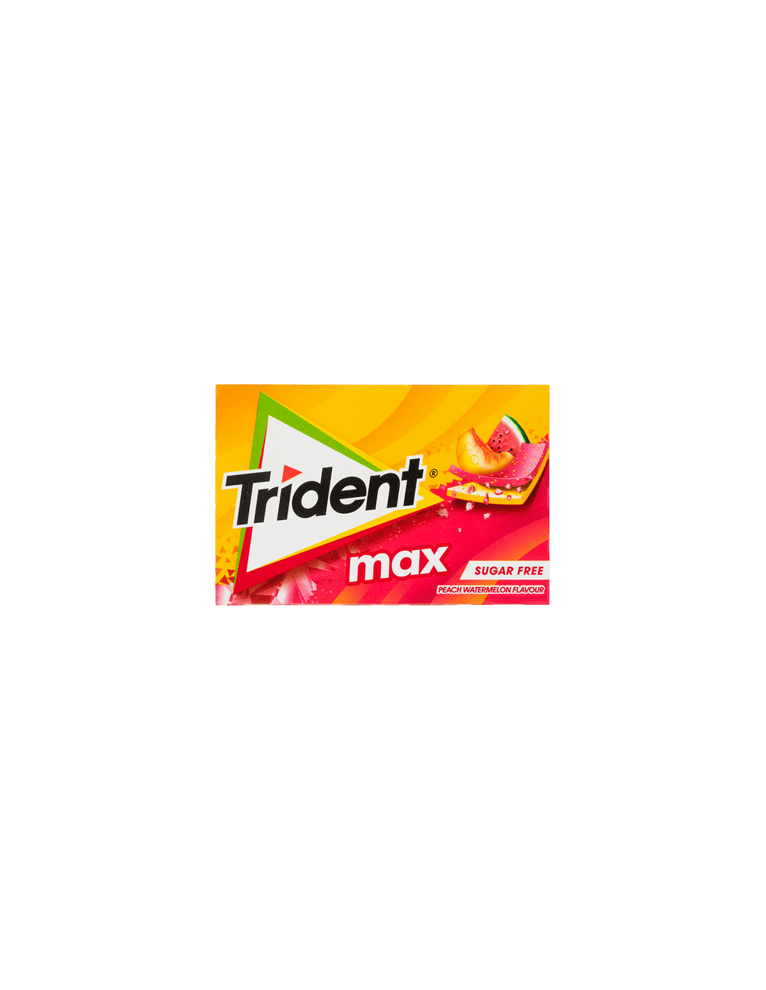 Trident Max Folha Pessego/Melancia - Distribución Mayorista