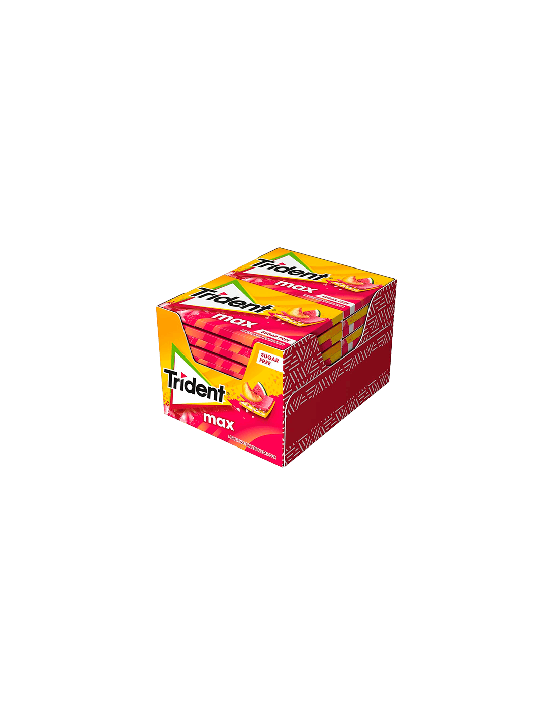Trident Max Lámina Melocotón/Sandía-Distribución Mayorista