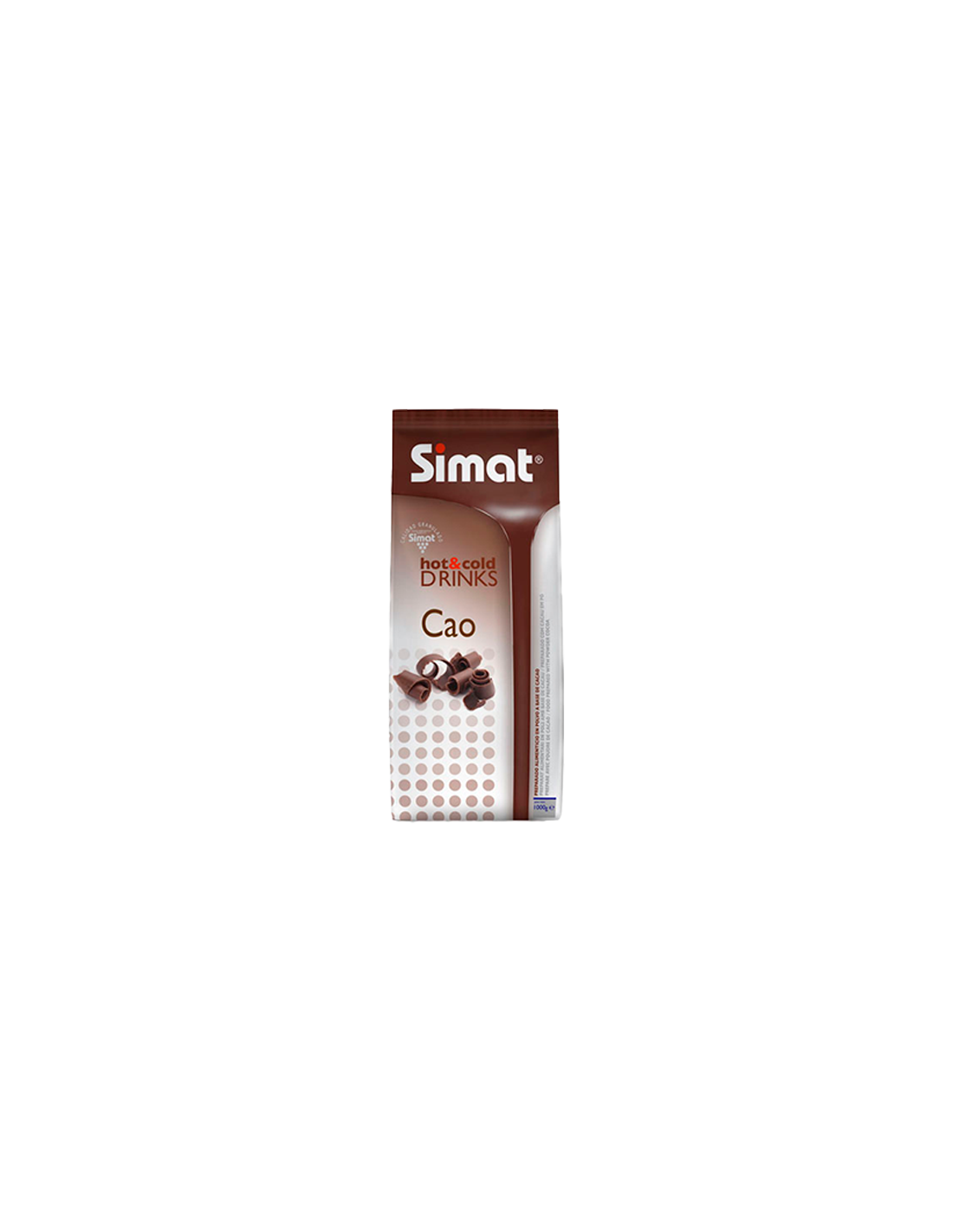Chocolate Simat Cao 1kg-Distribución Mayorista
