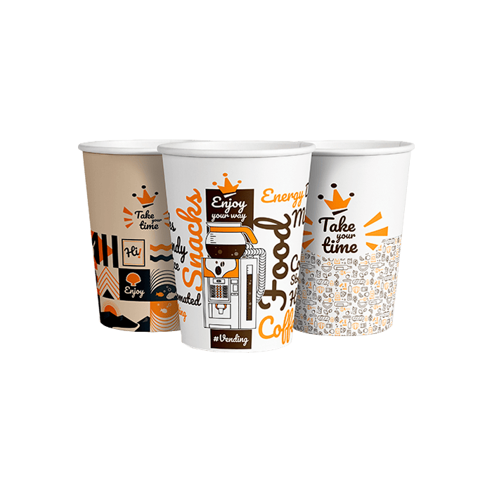 Vaso Papel para Vending SP7 OZ 207ml - Distribución Mayorista