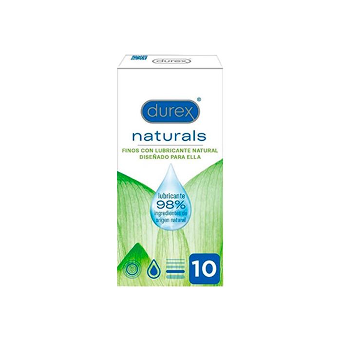 Durex Naturals 10 uds - Distribución Mayorista