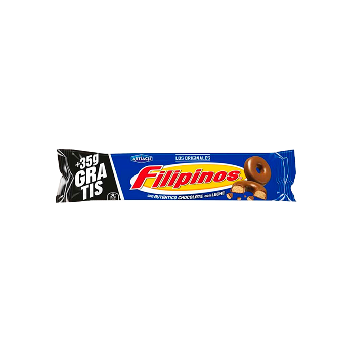 Filipinos Milk Chocolate 128g-Distribución Mayorista