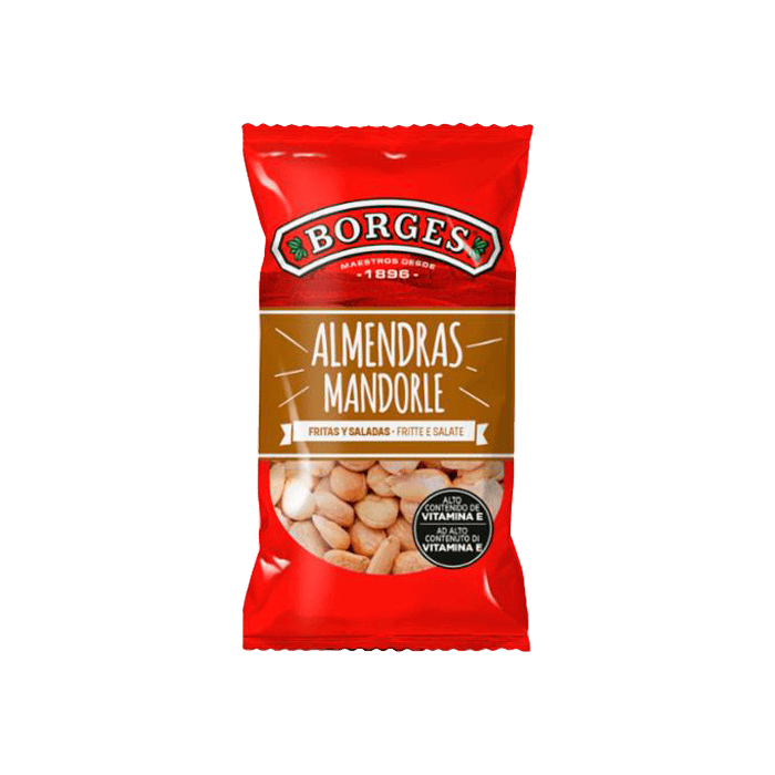 Amêndoas Fritas e Saladas 30g Borges - Distribución Mayorista