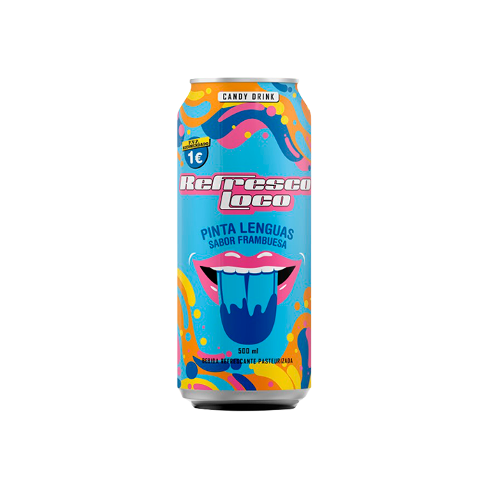 Refresco Loco Pinta Tongues 500ml Marked - Distribución Mayorista