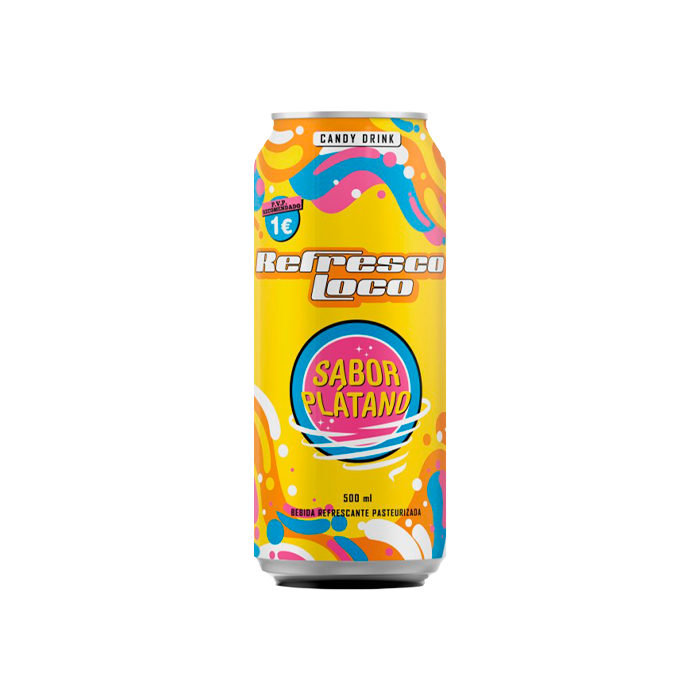 Refresco Loco Marked Banana 500ml - Distribución Mayorista
