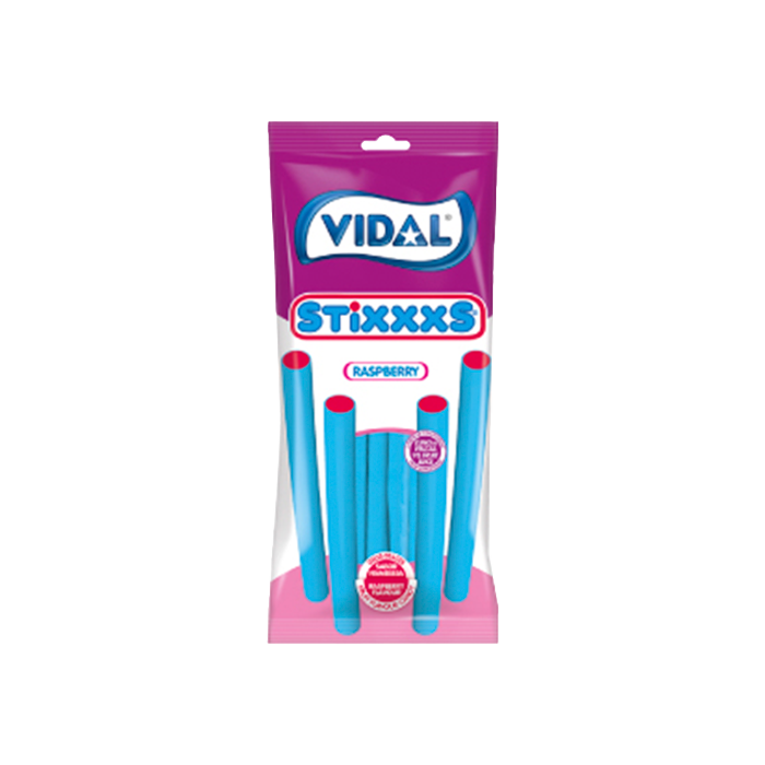 Stixxs Raspberry 90g Vidal - Distribución Mayorista