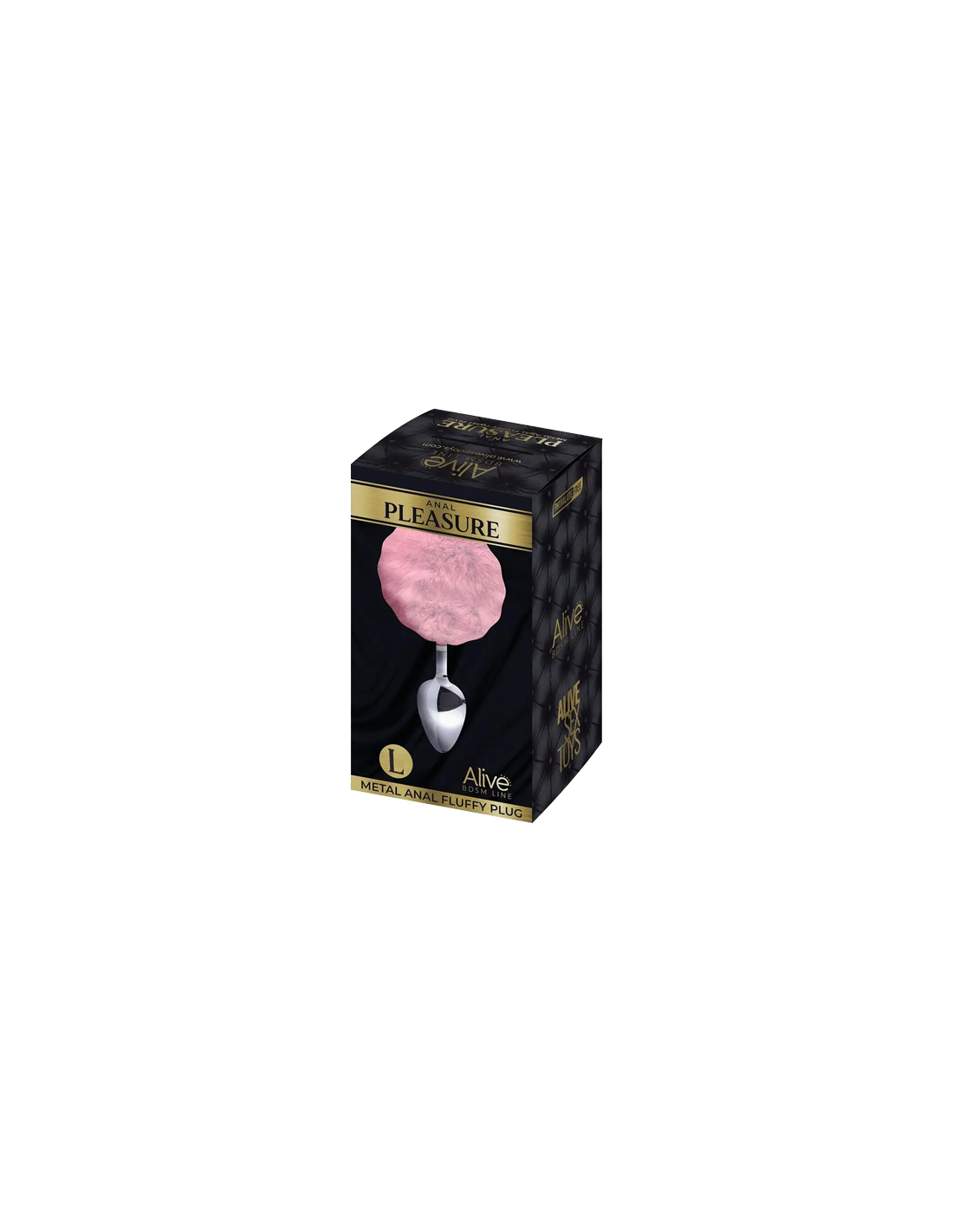 Metal Anal Fluffy Plug Alive - Distribución Mayorista
