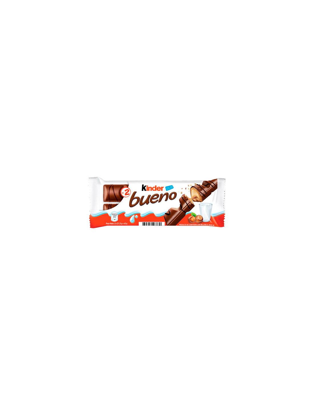 Kinder Bueno 43g T8 - Distribución Mayorista