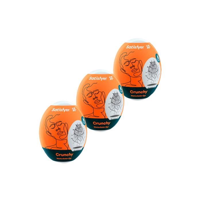 Huevo Masturador Crunchy Satisfyer - Distribución Mayorista