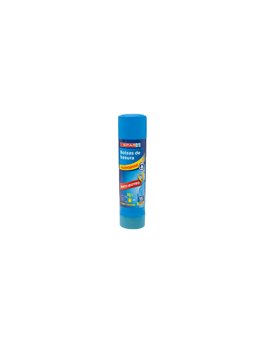 Garbage Bag 55x60 30L Blue - Distribución Mayorista