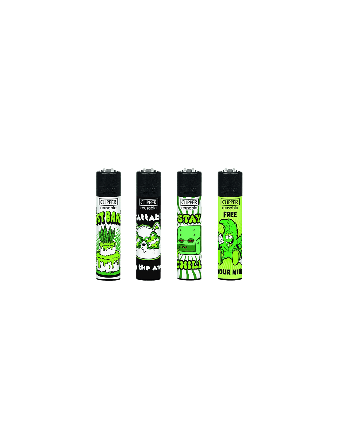 Isqueiro Clipper CP11 Marijuana Leaf - Distribución Mayorista