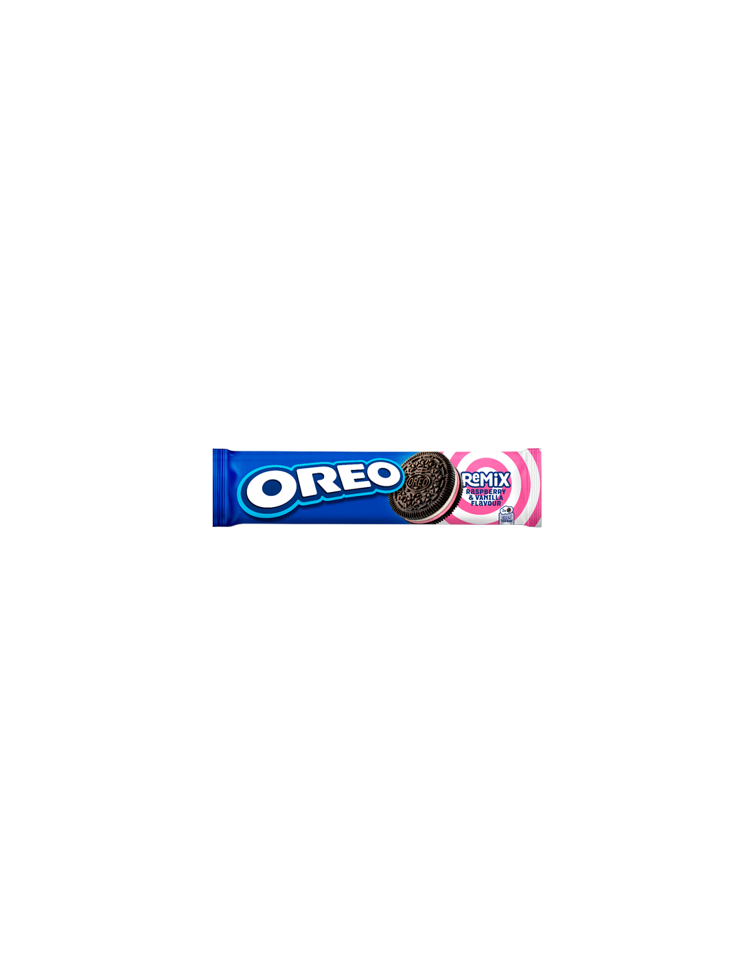Oreo Remix Frambuesa y Vainilla 157g - Distribución Mayorista