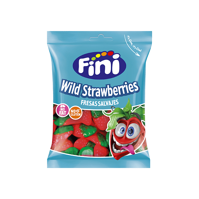 Fresas Salvajes 90g Fini-Distribución Mayorista