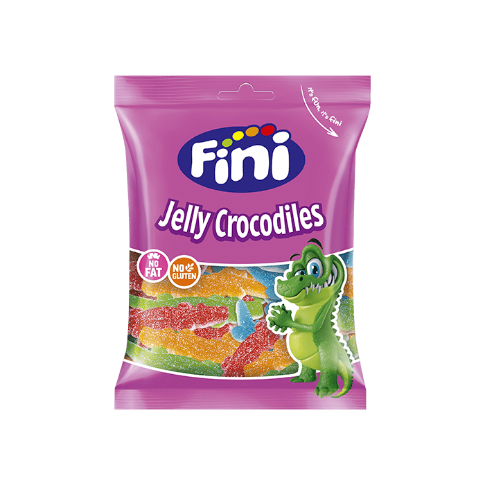 Jelly Crocodiles 90g Fini-Distribución Mayorista