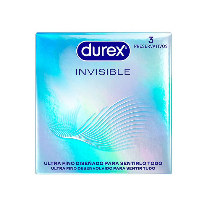 Durex Invisible 3 unités - Distribución Mayorista