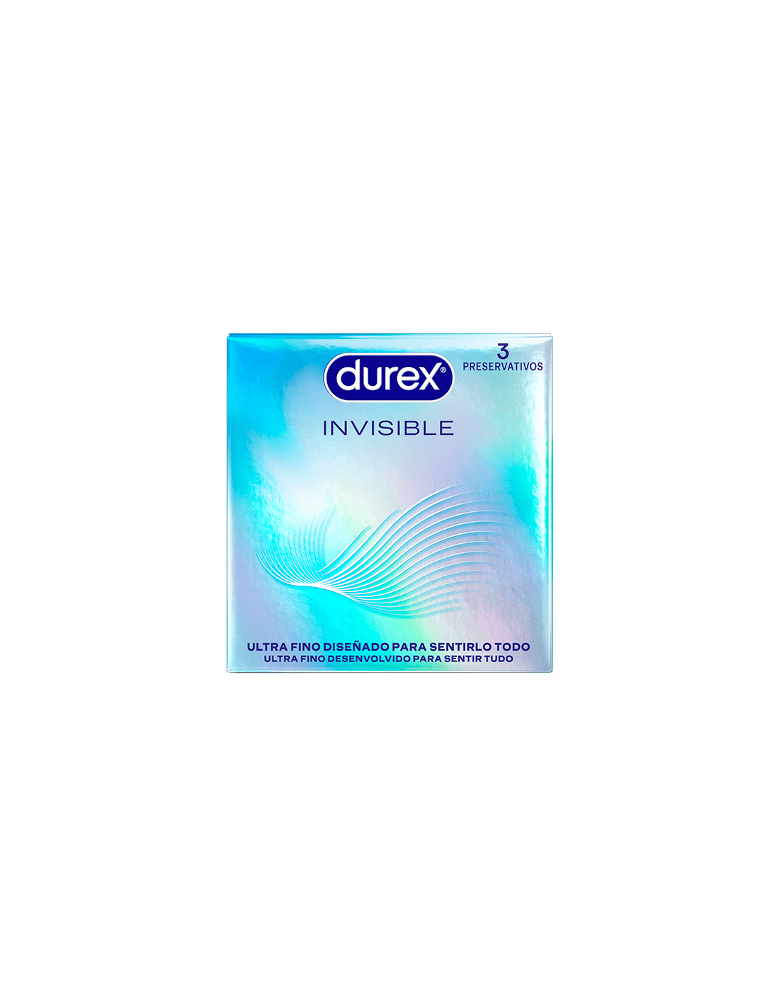 Durex Invisível 3 uds - Distribución Mayorista