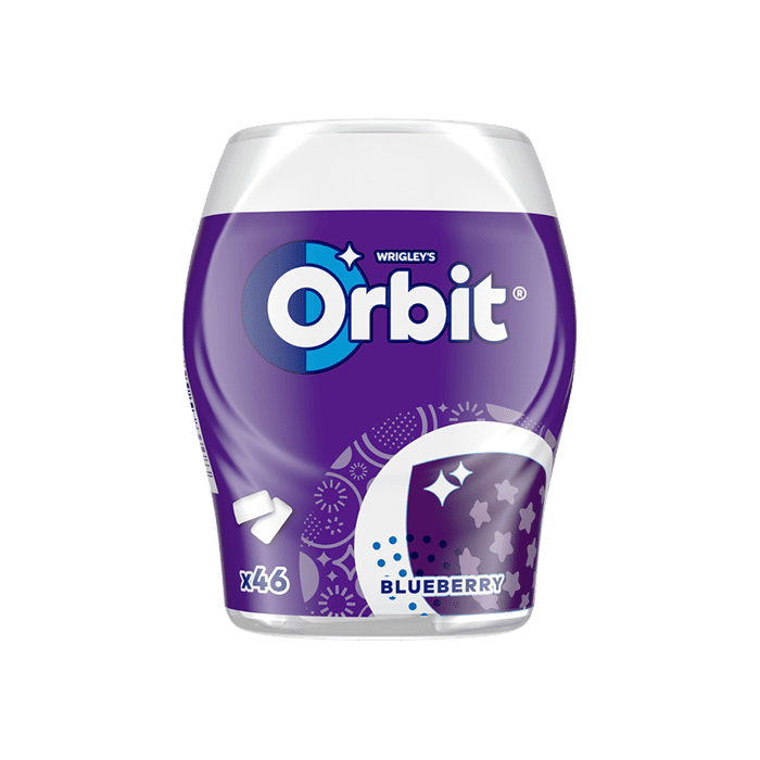 Orbit Dragée Blueberry 64g - Distribución Mayorista