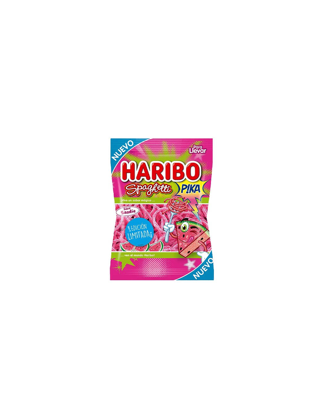Spaghetti Melancia Pica 75g Haribo - Distribución Mayorista