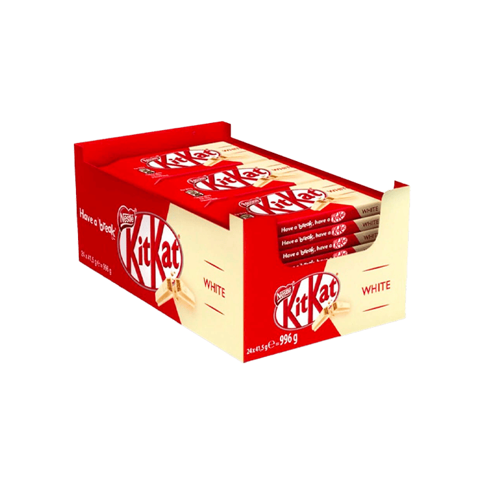 Kit Kat Branco 41,5 g Nacional Caixa – Distribución Mayorista