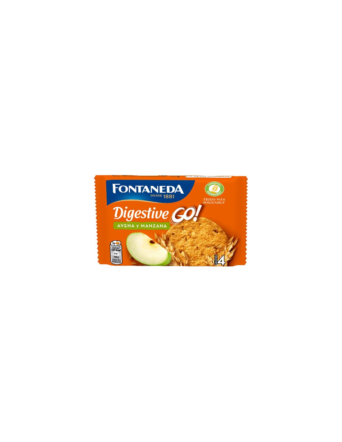 Fontaneda Digestive Manzana 44g-Distribución Mayorista