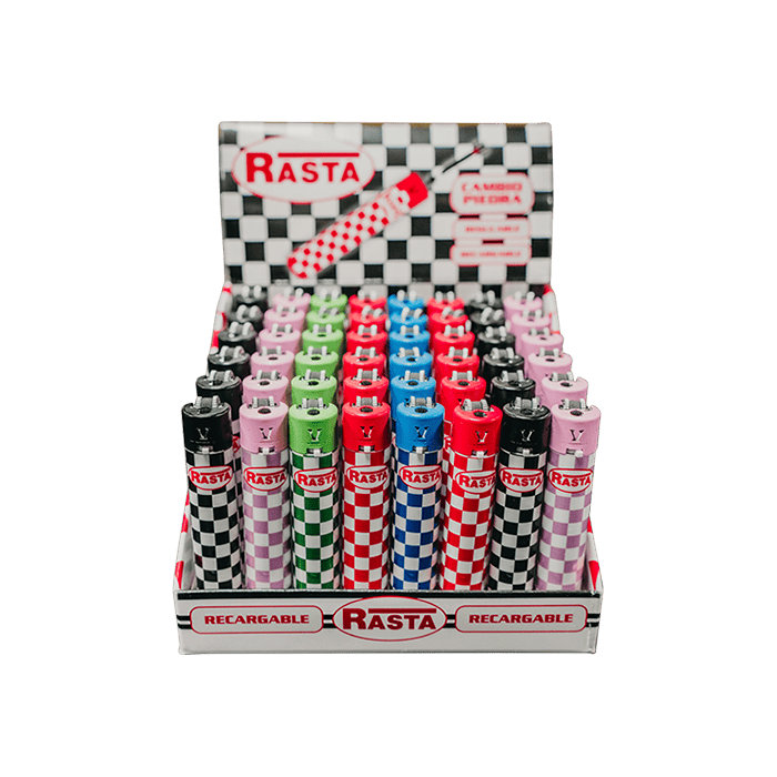 Mecheros Rasta Round Animales - Distribución Mayorista