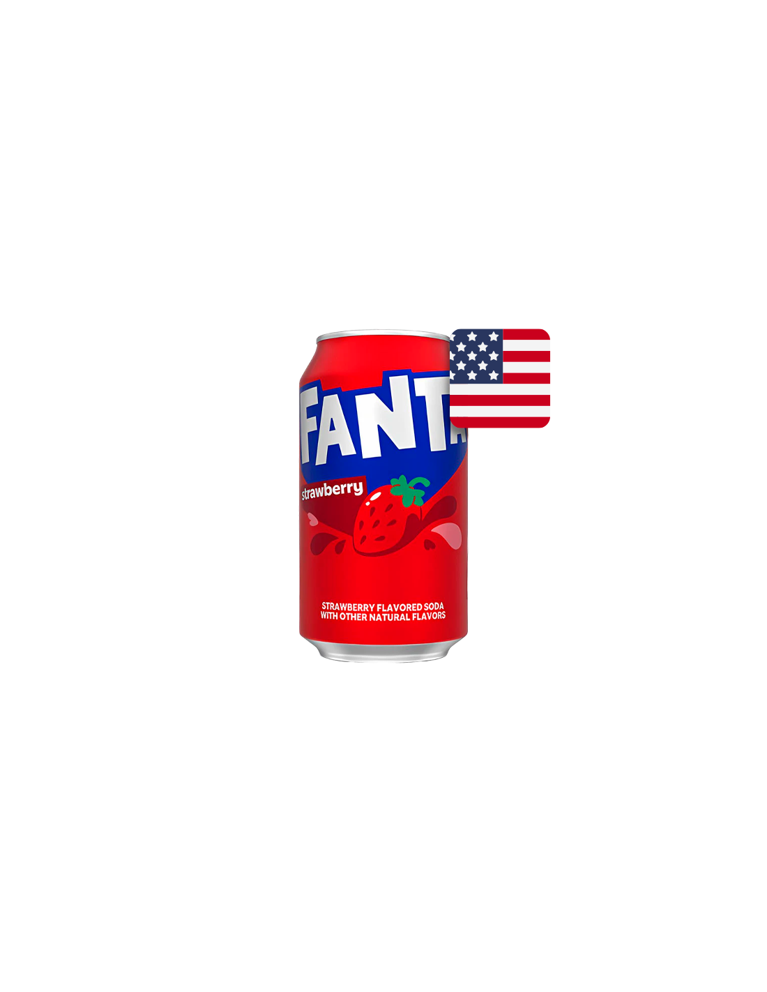 Fanta Erdbeere 355ml - Distribución Mayorista
