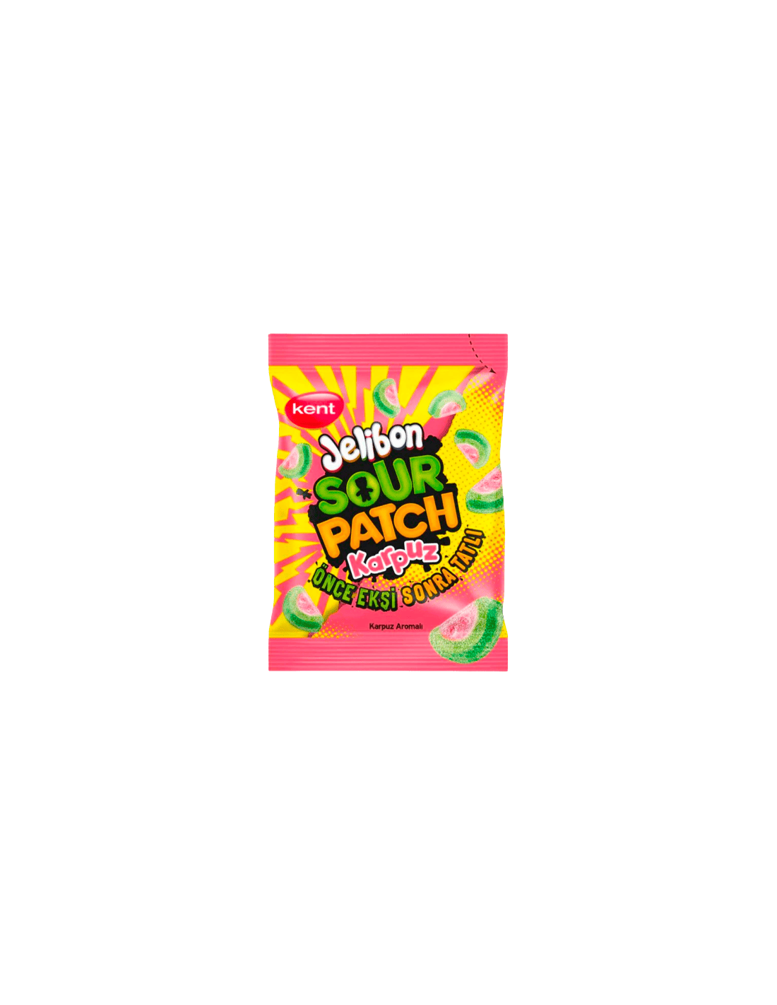Jelibon Sour Patch Pastèque 80g - Distribución Mayorista