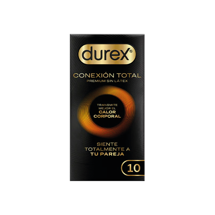 Durex Conexión Total Premium Latex-free 10 pc.| Distribución Mayorista