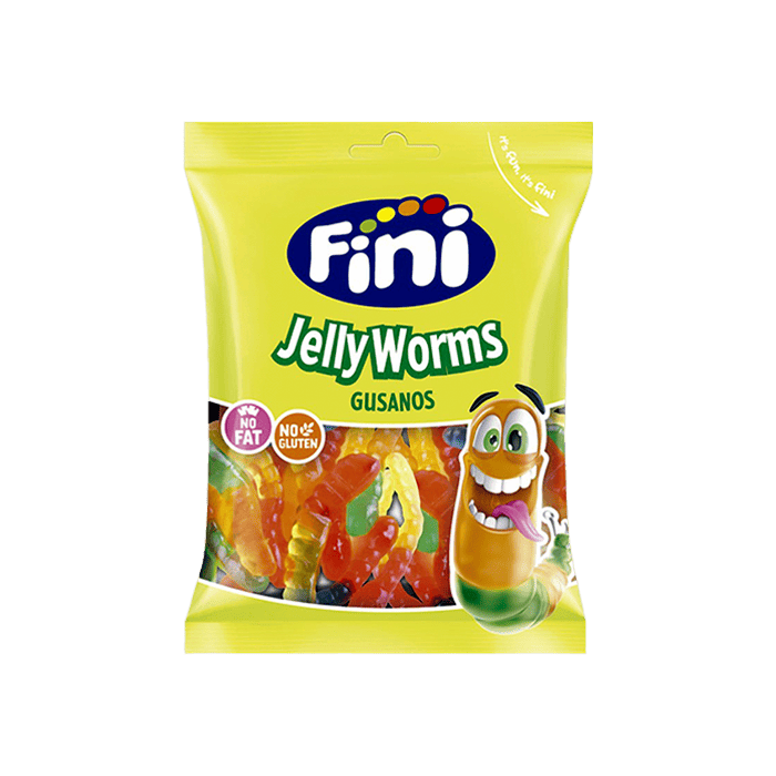 Jelly Worms 90g Fini-Distribución Mayorista
