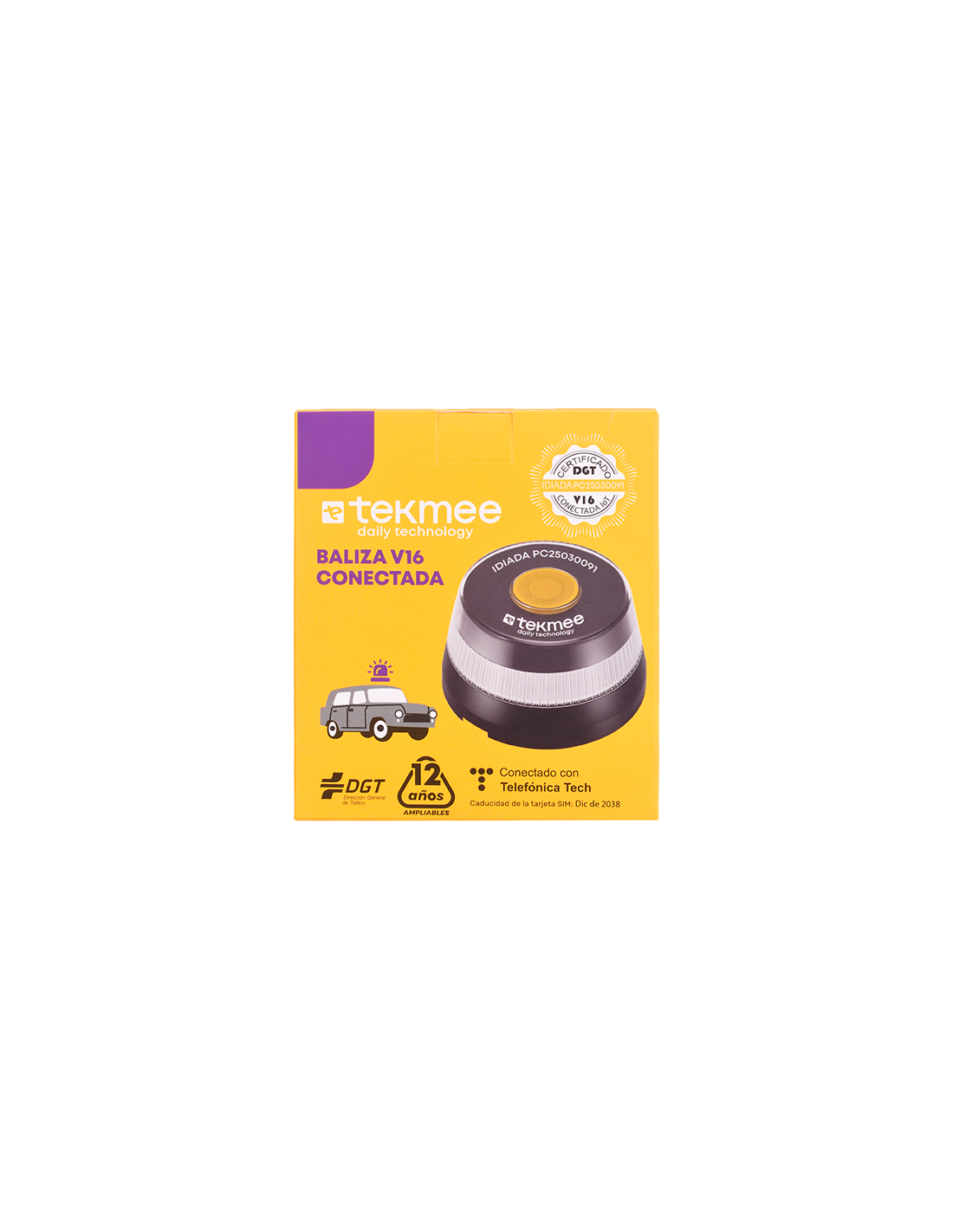 Balise V16 Connectée Tekmee | Distribución Mayorista