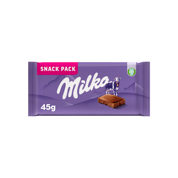 Milka Leche 45g - Distribución Mayorista